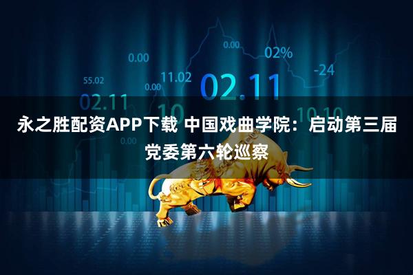 永之胜配资APP下载 中国戏曲学院:启动第三届党委第六轮巡察