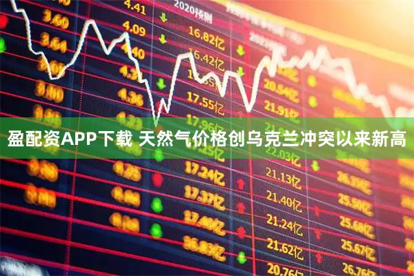 盈配资APP下载 天然气价格创乌克兰冲突以来新高